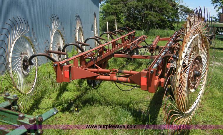 image for item 2283 Hesston 12 wheel rake