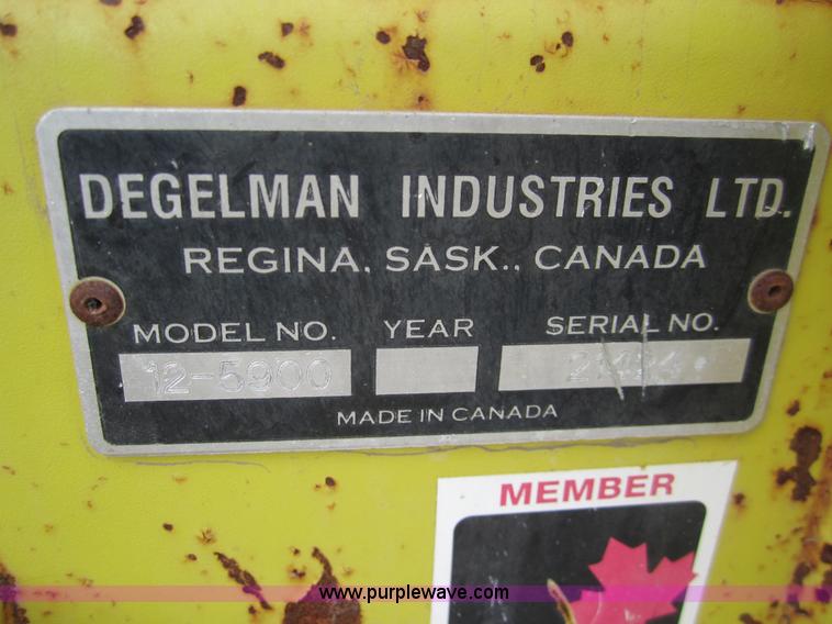 image for item 3090 Degelman 5900 dozer blade