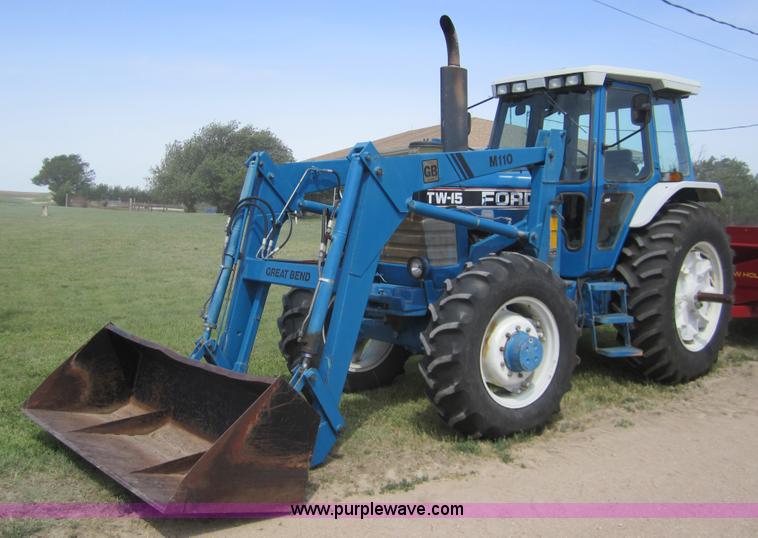 image for item 3171 1989 Ford TW-15 MFWD tractor