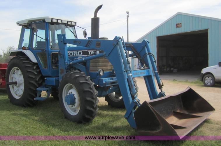 image for item 3171 1989 Ford TW-15 MFWD tractor