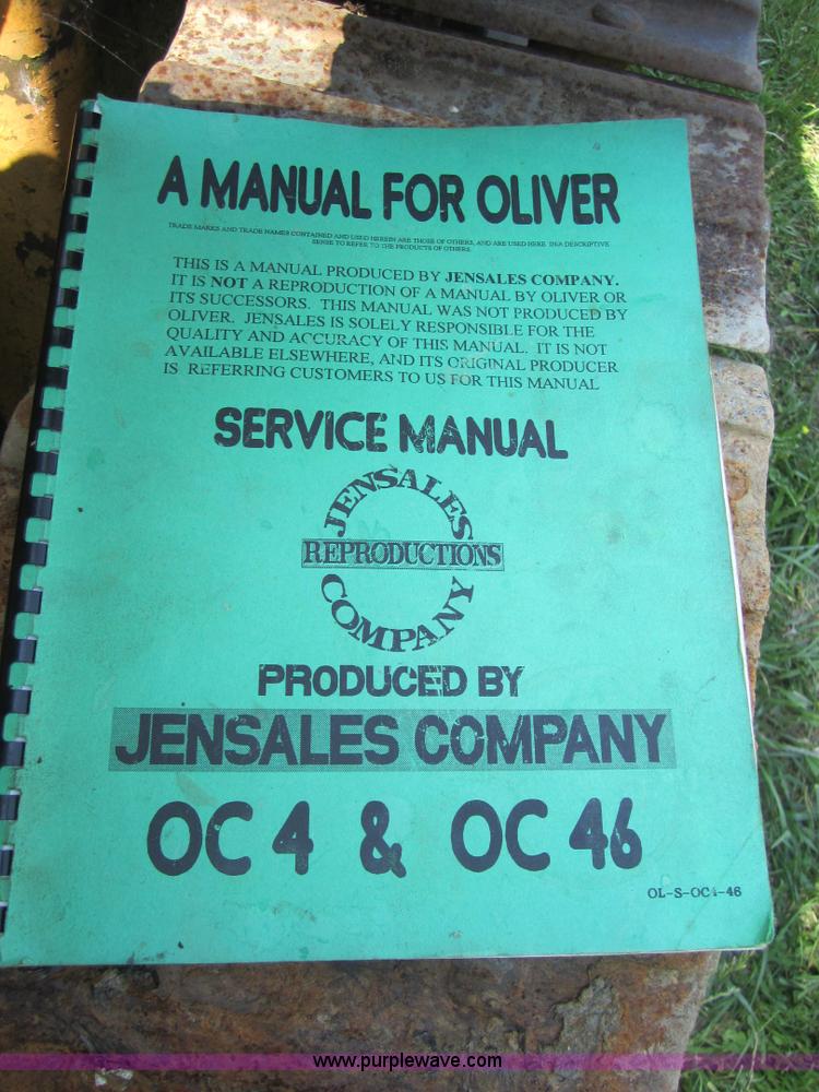 image for item 3783 Oliver OC 4 track loader