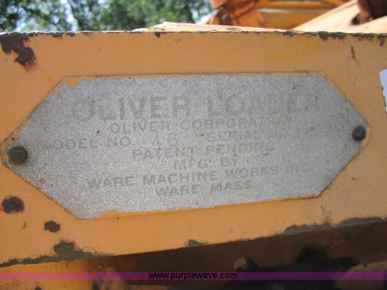 image for item 3783 Oliver OC 4 track loader