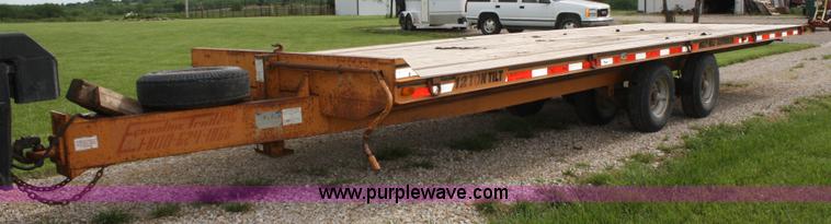 image for item 4667 1996 Econoline tilt bed trailer