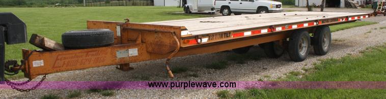 image for item 4667 1996 Econoline tilt bed trailer