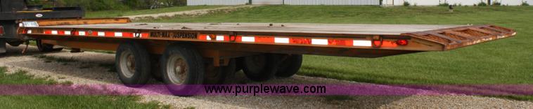 image for item 4667 1996 Econoline tilt bed trailer