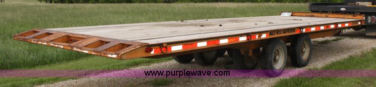image for item 4667 1996 Econoline tilt bed trailer