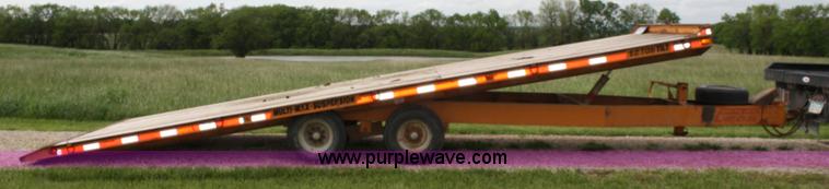 image for item 4667 1996 Econoline tilt bed trailer