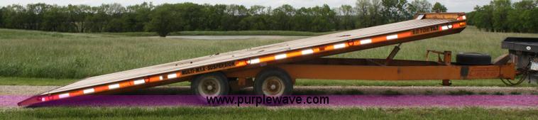image for item 4667 1996 Econoline tilt bed trailer