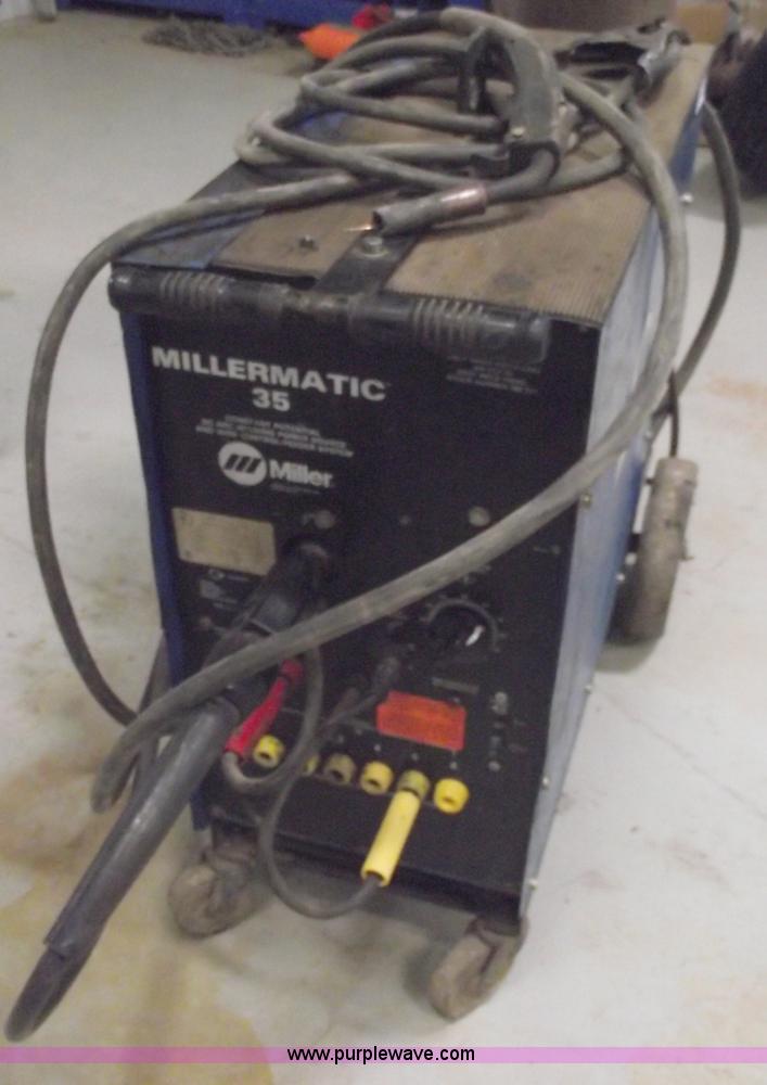 Miller Welders For Sale >> Miller Millermatic 35 mig welder | Item 5521 | 6-29-2011 Miller Welders For Sale >> Miller Millermatic 35 mig welder | Item 5521 | 6-29-2011