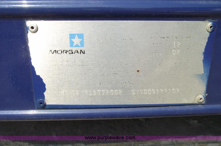 image for item 5602 2002 Morgan 22' truck box with lift gate