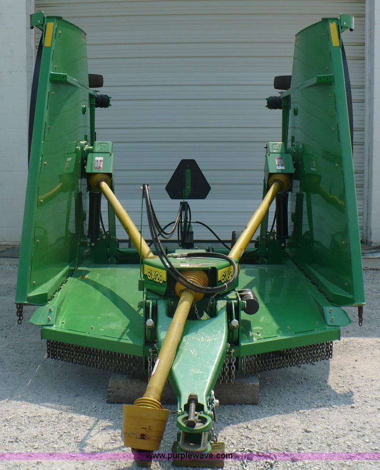 image for item 5901 John Deere CX20 20' bat wing mower