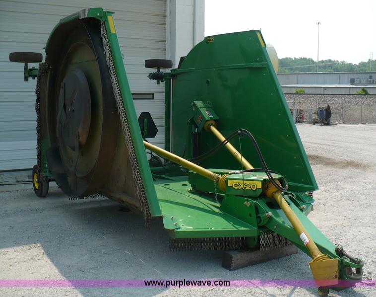 image for item 5901 John Deere CX20 20' bat wing mower