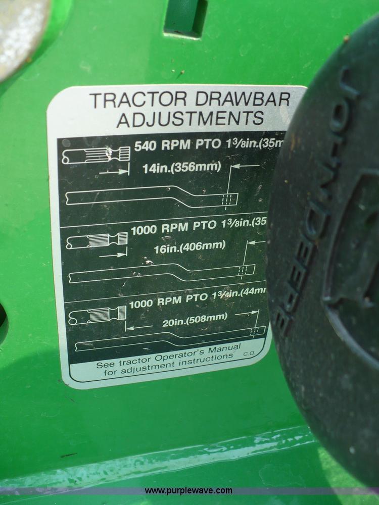 image for item 5901 John Deere CX20 20' bat wing mower