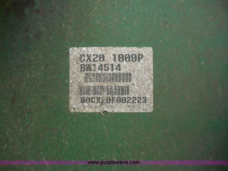 image for item 5901 John Deere CX20 20' bat wing mower