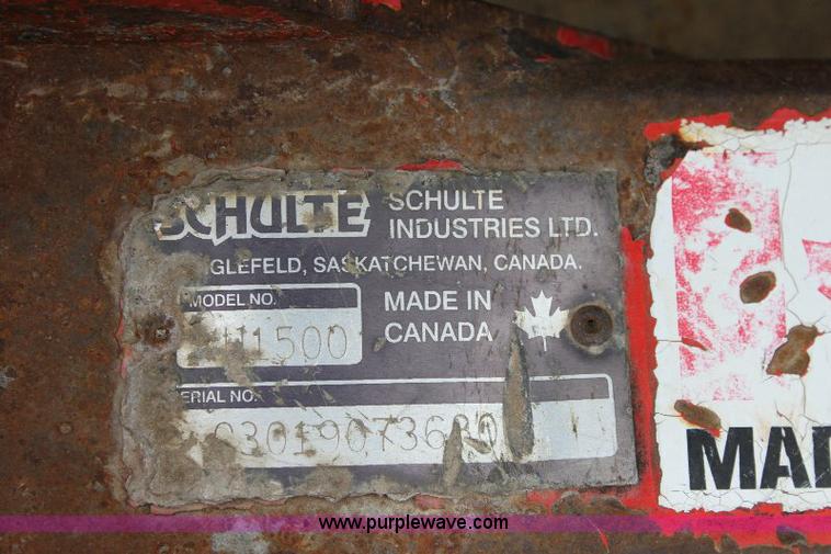 image for item 6842 1997 Schulte 15' rotary mower