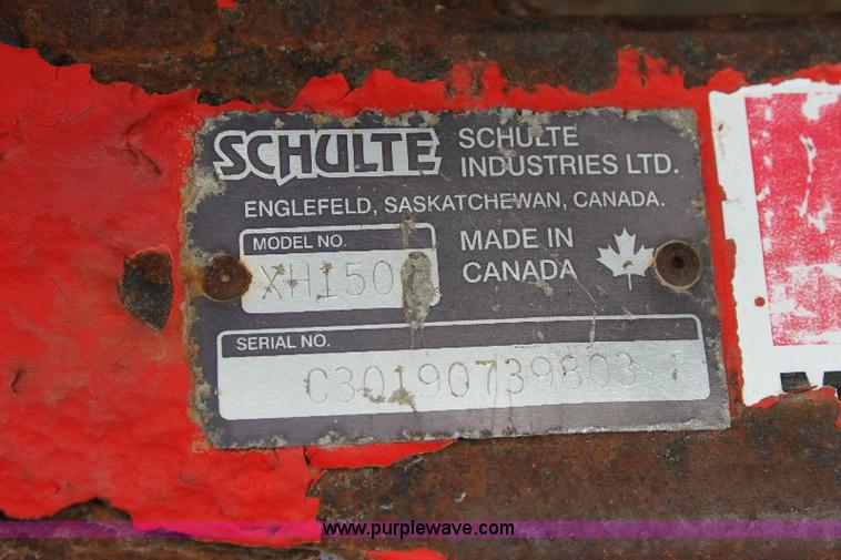 image for item 6843 1997 Schulte 15' rotary mower