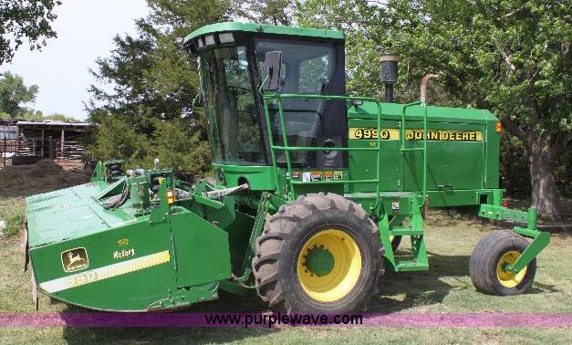 image for item 6869 2001 John Deere 4990 self propelled swather