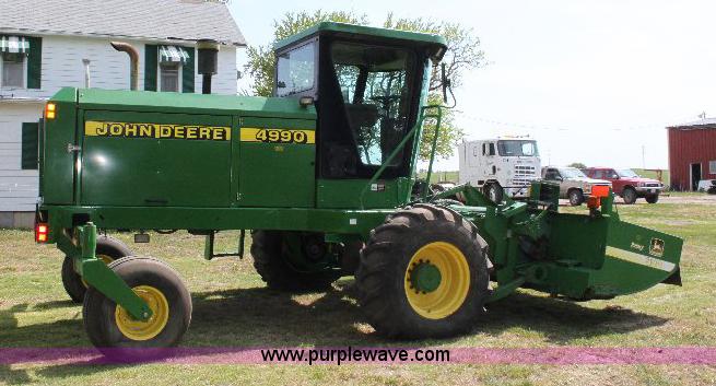 image for item 6869 2001 John Deere 4990 self propelled swather