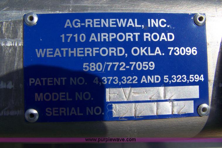 image for item 7317 Woodward Flail-Vac FV-212 seed stripper