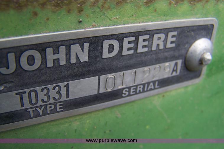 image for item 7379 John Deere T0331 wing disk