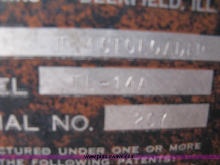 image for item 8090 Allis Chalmers TL-14 wheel loader