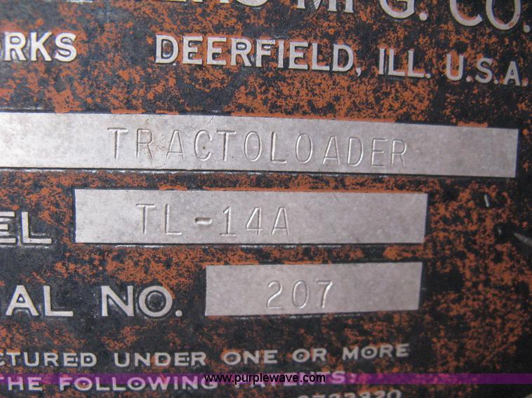 image for item 8090 Allis Chalmers TL-14 wheel loader