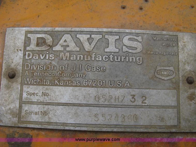 image for item 8091 Case Davis 430 Scat Back loader