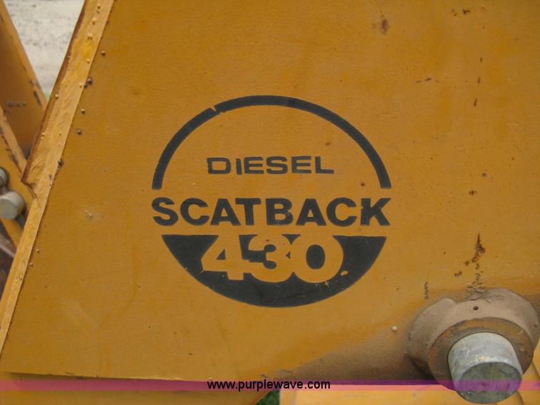 image for item 8091 Case Davis 430 Scat Back loader