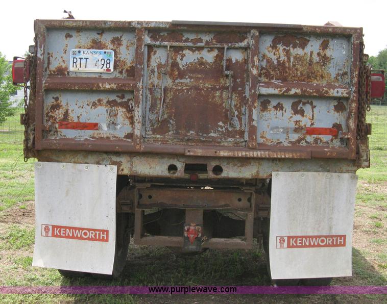 image for item 8096 1973 Chevrolet C60 dump truck