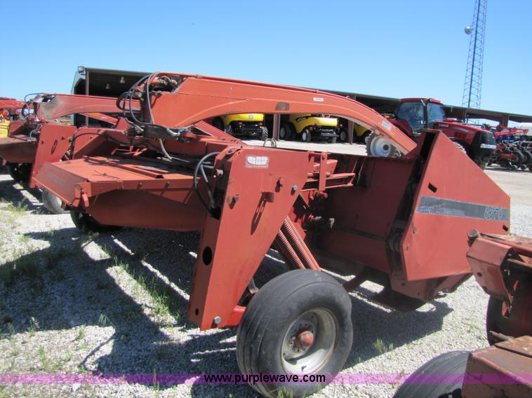 image for item 8482 Case 8370 14' hydra-swing swather