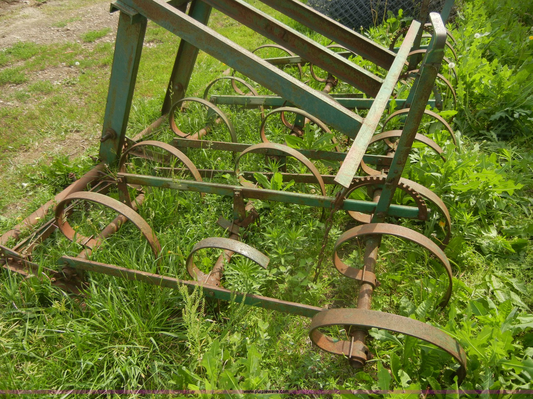 8' spring tooth harrow in Manhattan, KS Item 2383 sold Purple Wave