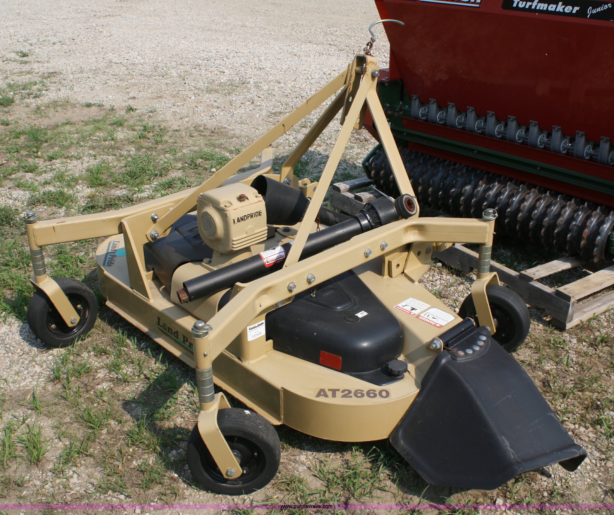 Land Pride AT2660 finish mower in Baldwin City, KS Item 4706 sold Purple Wave