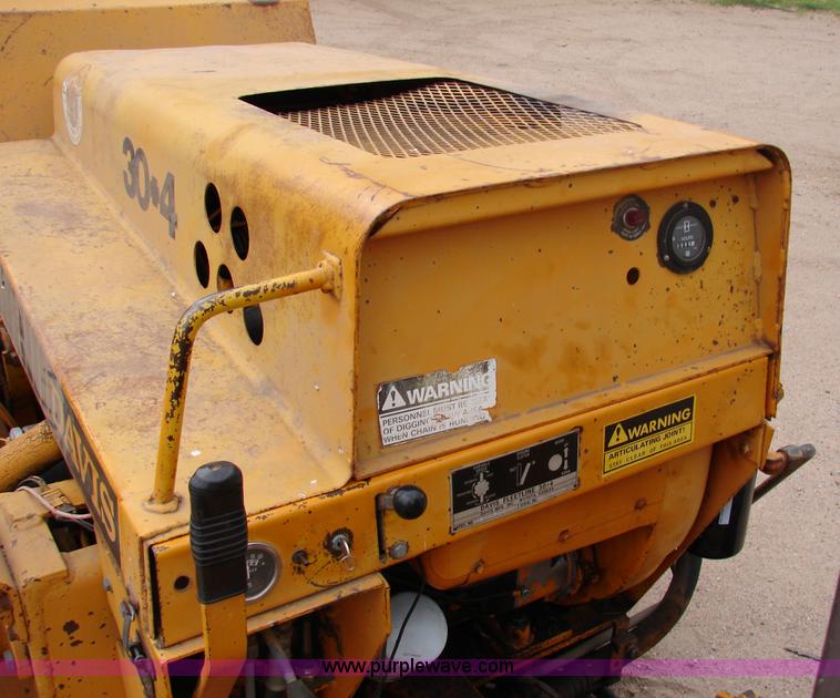 image for item 1000 1981 Case Davis 30+4 trencher and backhoe combo