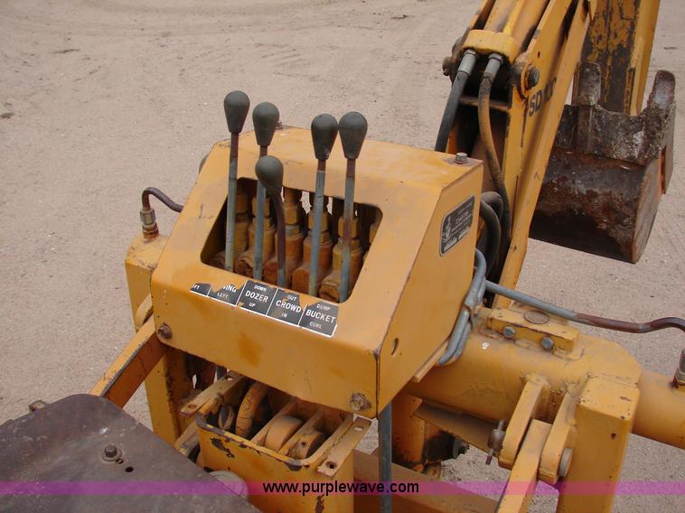 image for item 1000 1981 Case Davis 30+4 trencher and backhoe combo