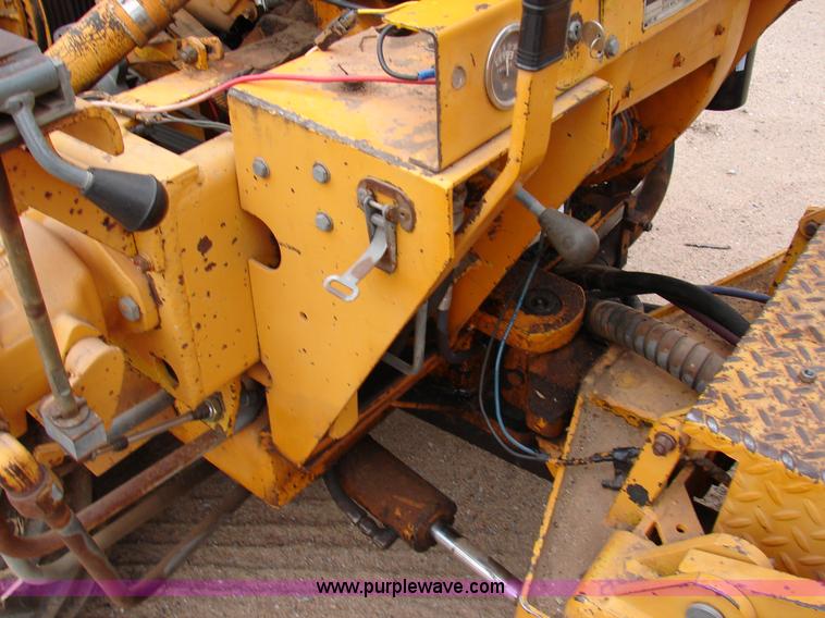 image for item 1000 1981 Case Davis 30+4 trencher and backhoe combo