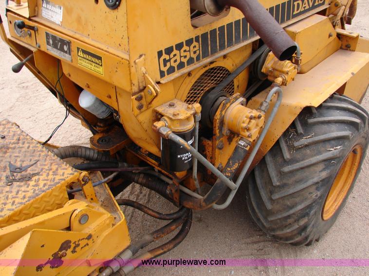 image for item 1000 1981 Case Davis 30+4 trencher and backhoe combo