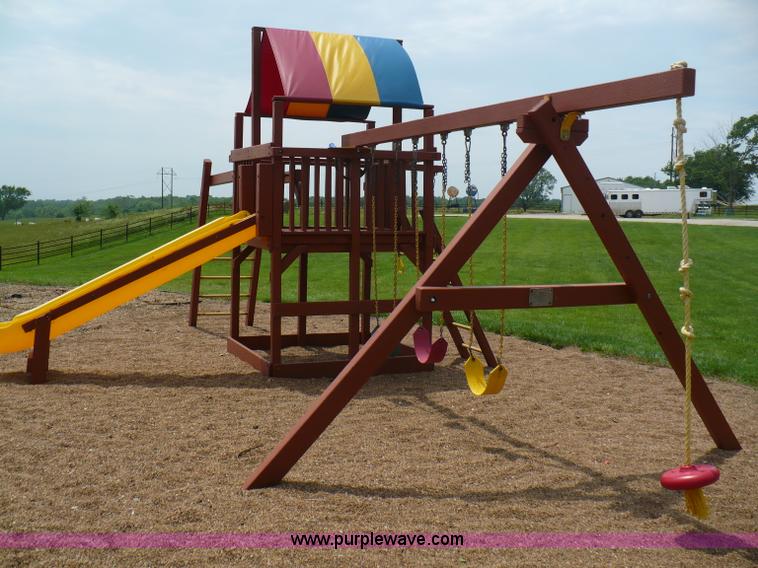 image for item 1655 Rainbow Play Systems Inc. playground set