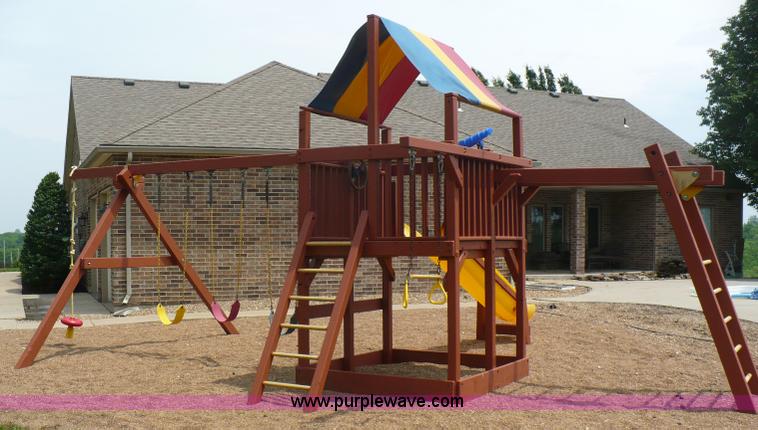 image for item 1655 Rainbow Play Systems Inc. playground set