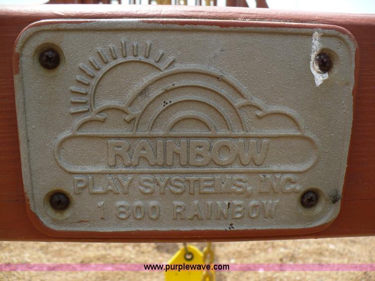 image for item 1655 Rainbow Play Systems Inc. playground set