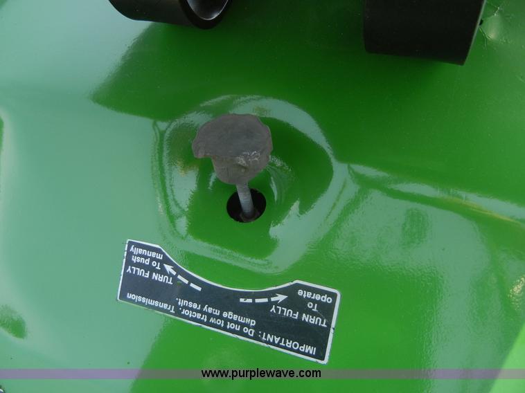 image for item 2365 John Deere 317 lawn mower with rear tiller