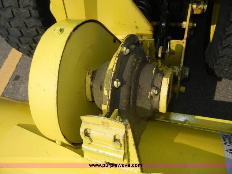 image for item 2365 John Deere 317 lawn mower with rear tiller