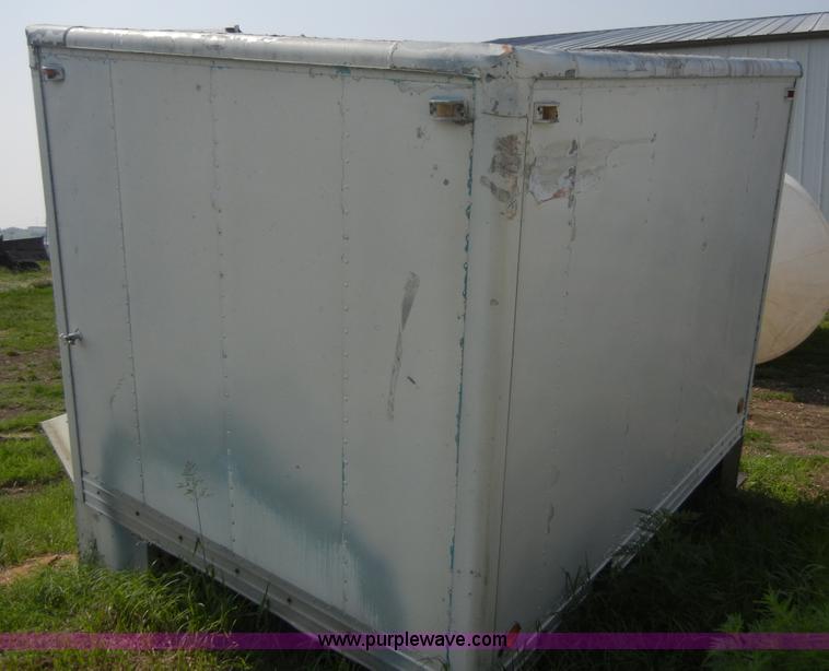 image for item 2377 9' x 89" x 80"H refrigerated truck box