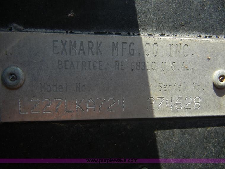 image for item 2395 Ex Mark Lazer Z lawn mower