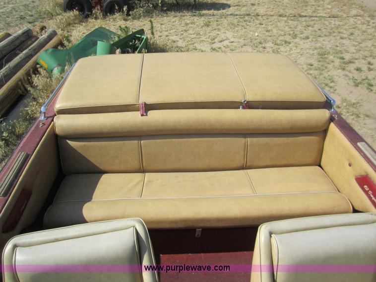 image for item 3420 1985 Glasstream 152 Tempes 15' boat with trailer