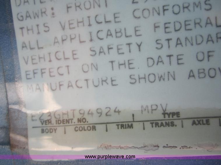 image for item 3794 1974 Ford Chateau E200 club wagon van