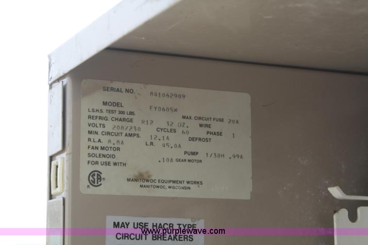 image for item 4741 Manitowoc water cooled ice machine