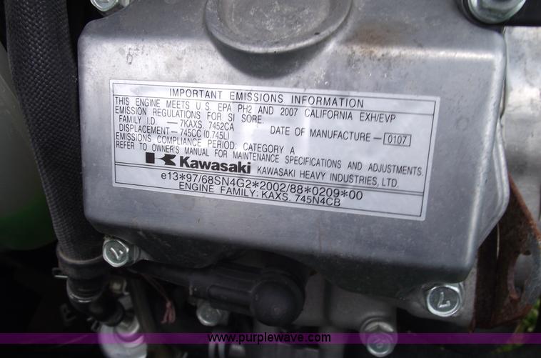 image for item 5432 2007 John Deere 777 ZTrak zero turn mower