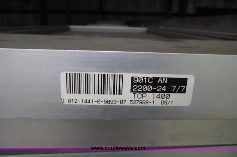 image for item 5570 (4) 14 x 22 aluminum commercial garage doors