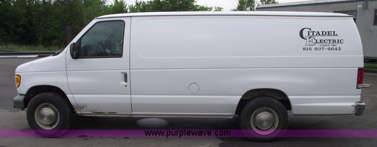 image for item 5579 1998 Ford E350 Econoline Super cargo van
