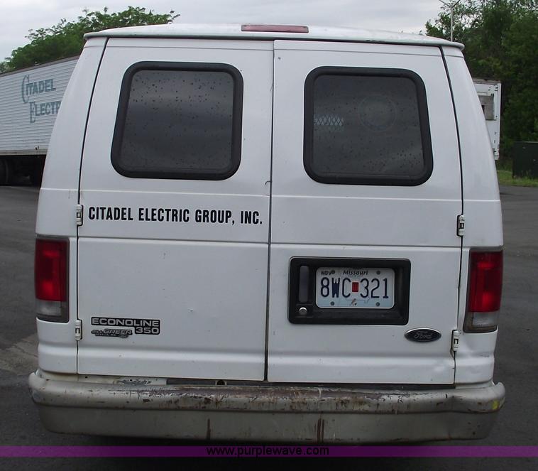 image for item 5579 1998 Ford E350 Econoline Super cargo van